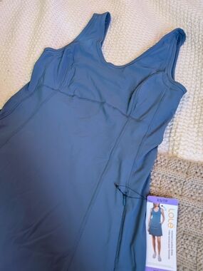 Lolë Slate Blue Active Tank Dress